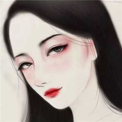 素描唯美人物个性头像高清2018 我酷成这样你也不管管