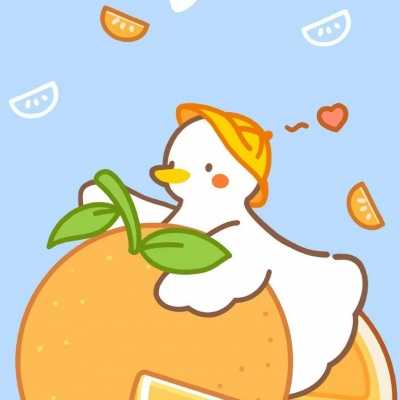 卡通鸭微信头像高清好看 是不是吃撑了就不会想起你